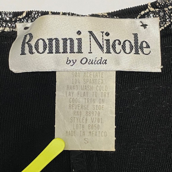 Vtg Women's Floral Metallic Top S Whimsigoth Fairy Grunge Dark Romantic - Picture 2 of 8